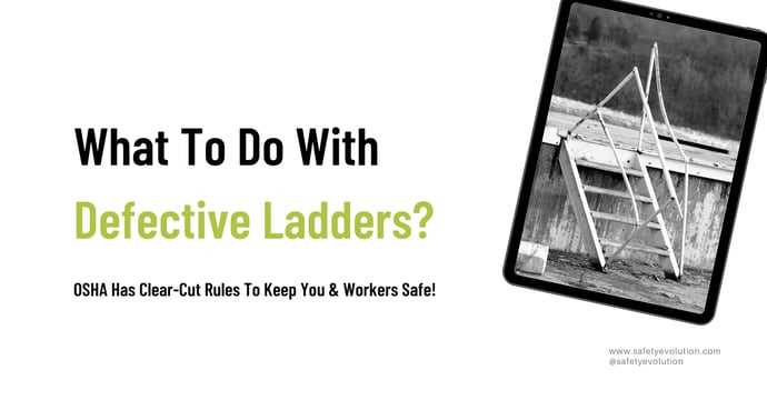 What To Do With Defective Ladders_