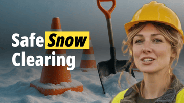 Clearing Snow Safely on Construction Sites