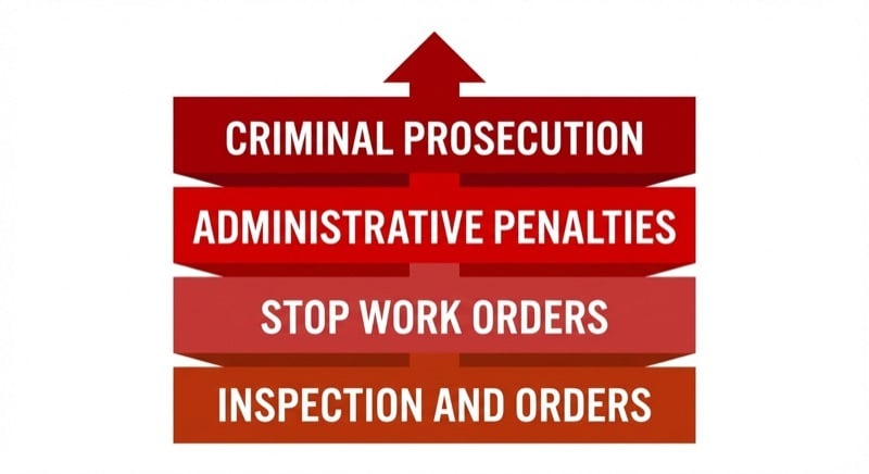 Alberta OHS enforcement escalation from inspections to criminal prosecution