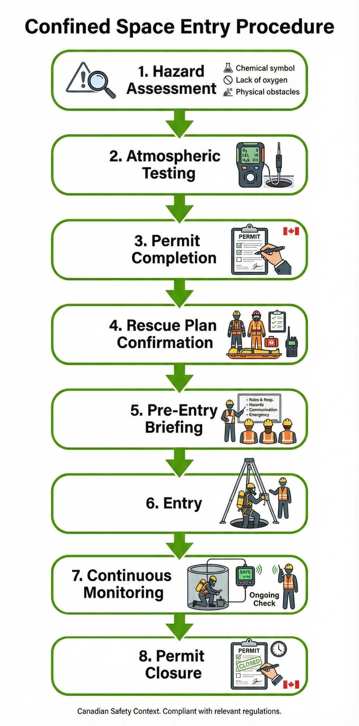 Confined Space Entry Permit: Template & Requirements