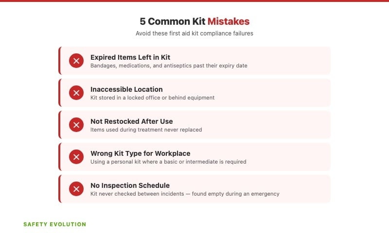 First Aid Kit Requirements for Workplaces