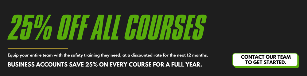 25% discount on all online training including OSHA 10 OSHA 30 and more