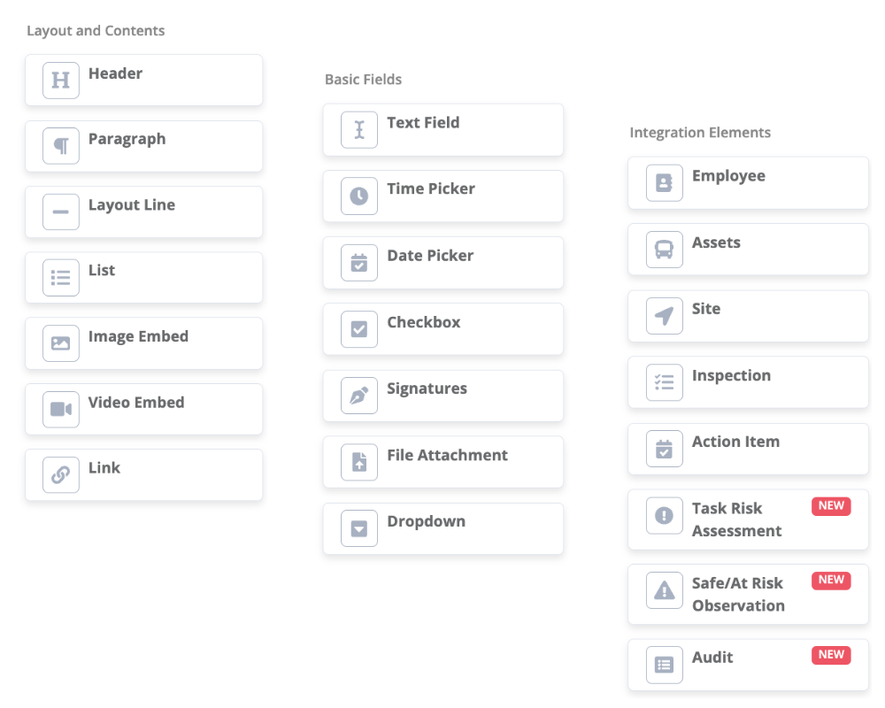 Create digital safety forms Create digital safety forms