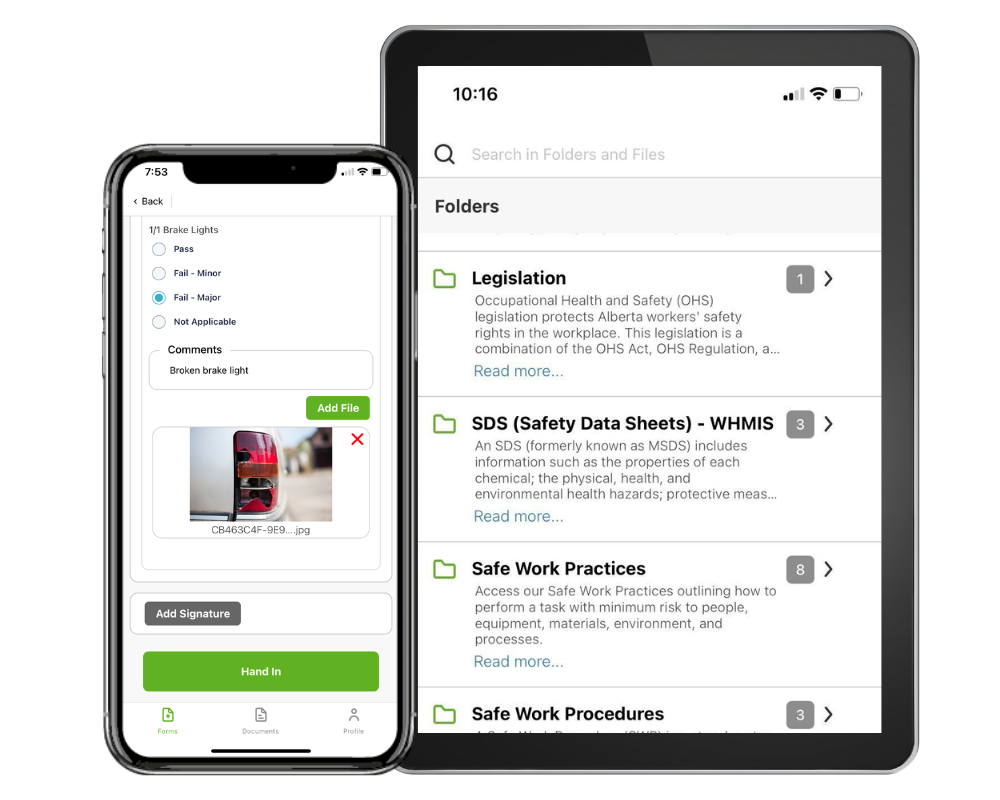 Safety Evolution Mobile App