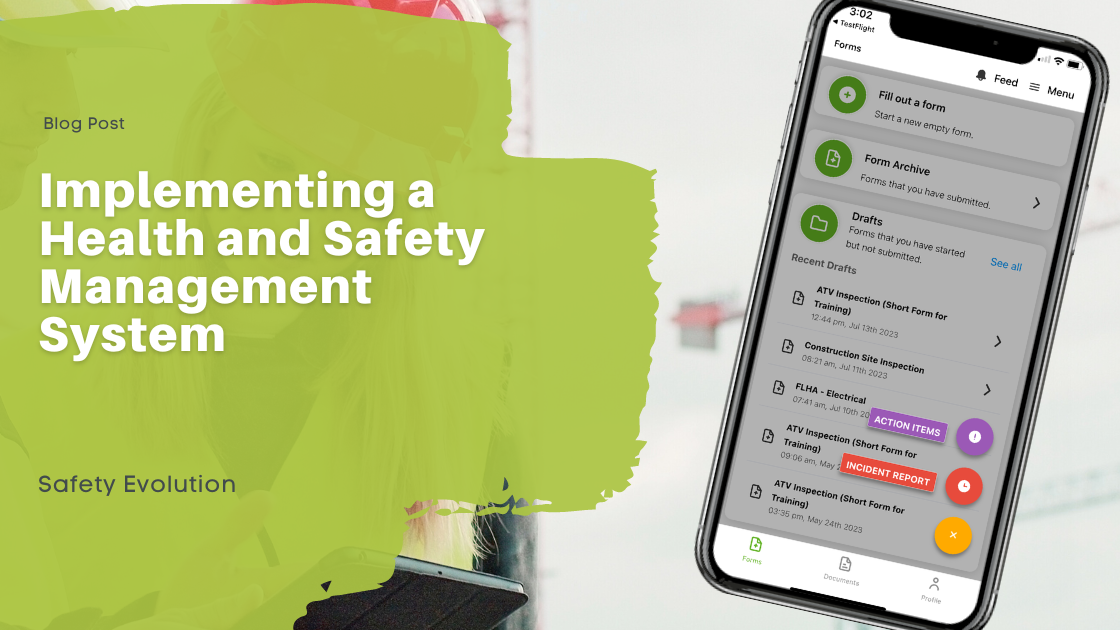 Implementing a Health and Safety Management System