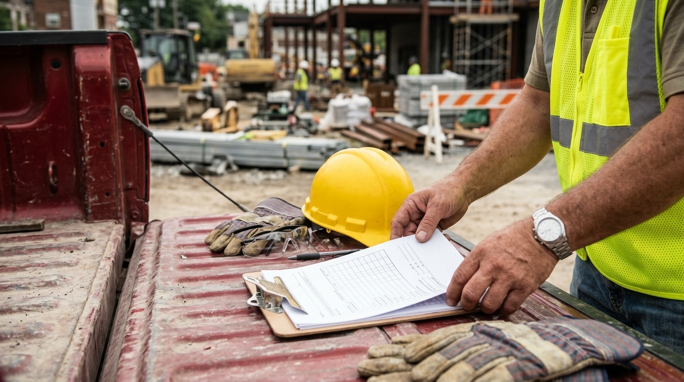 Daily toolbox talk execution checklist
